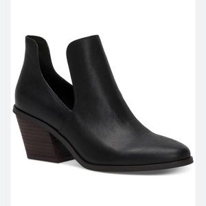NIB Lucky Brand Vellida Booties Black
